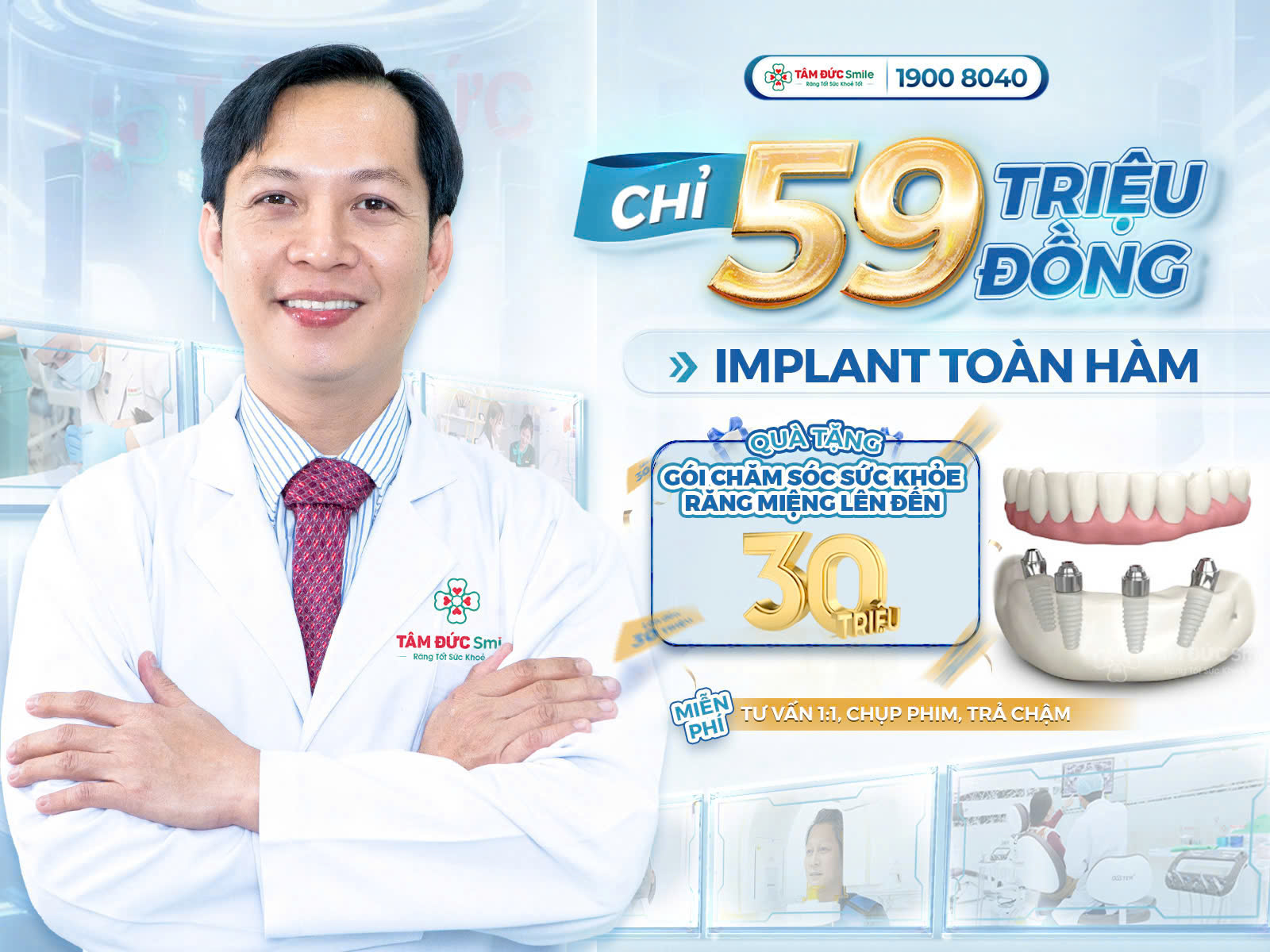 FULL-MOUTH DENTAL IMPLANT OFFER – ONLY $2,400 USD